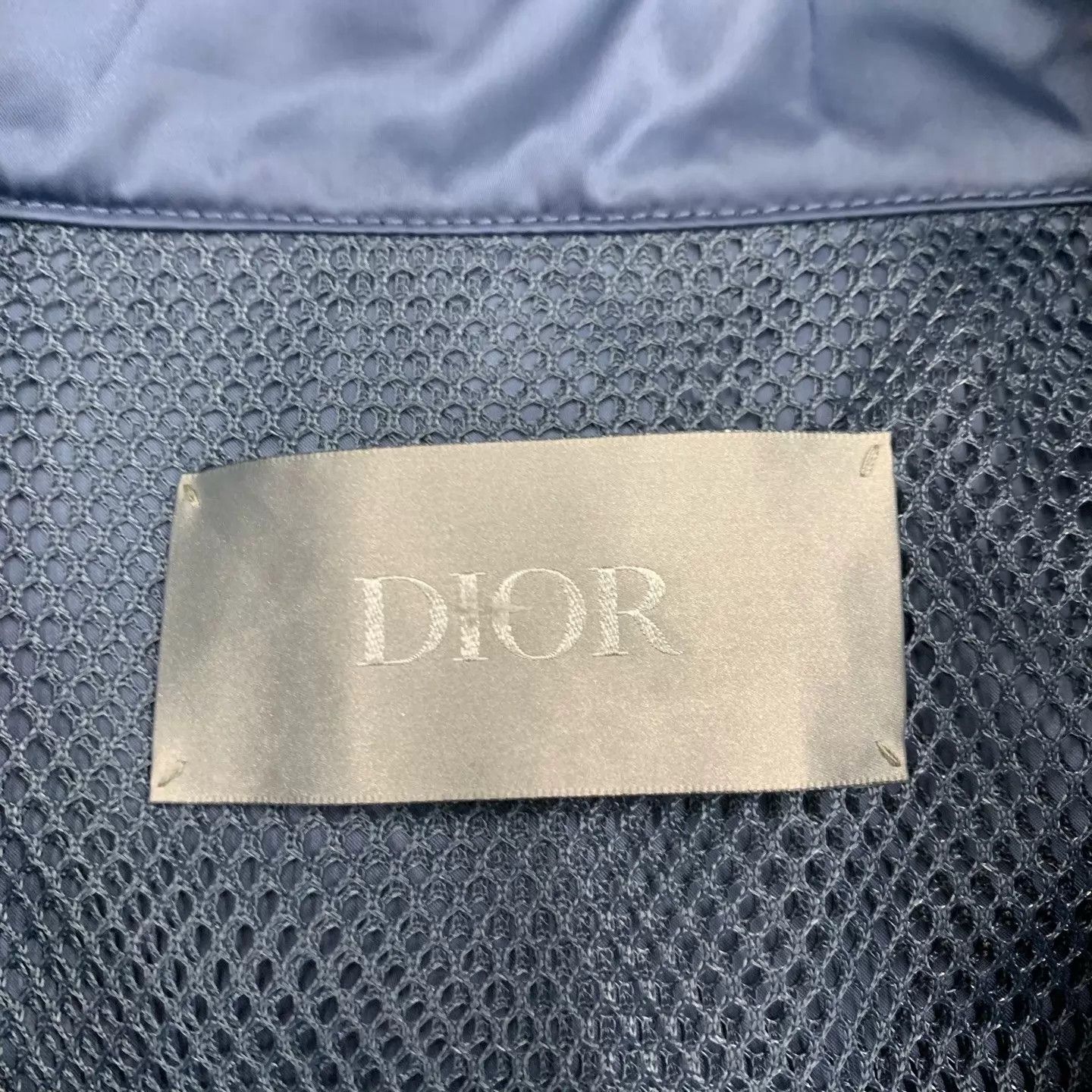 Dior Dior Blue Nylon Logo Shell Jacket Size 50 98 New Size US M / EU 48-50 / 2 - 4 Thumbnail