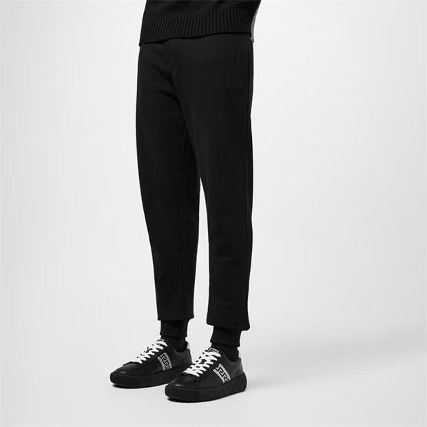 Versace o1g2r1mq0824 Greca Trainers in Black & Silver Size US 8 / EU 41 - 5 Thumbnail
