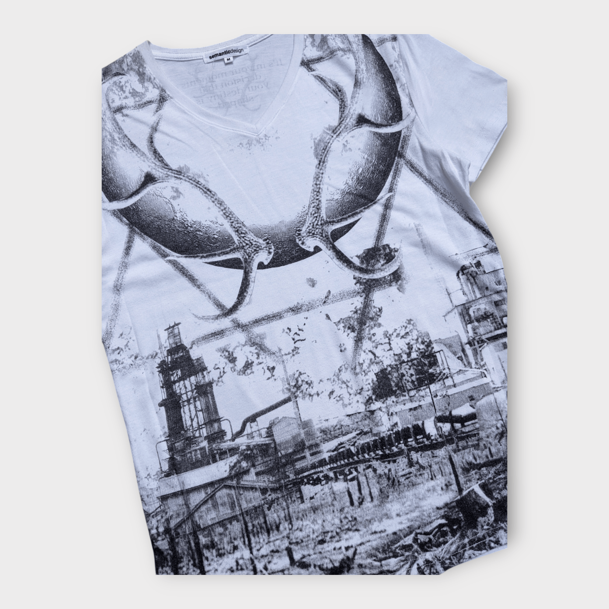 semanticdesign Semantic Design All Over Print T shirt Vkei Style Size M / US 6-8 / IT 42-44 - 2 Thumbnail