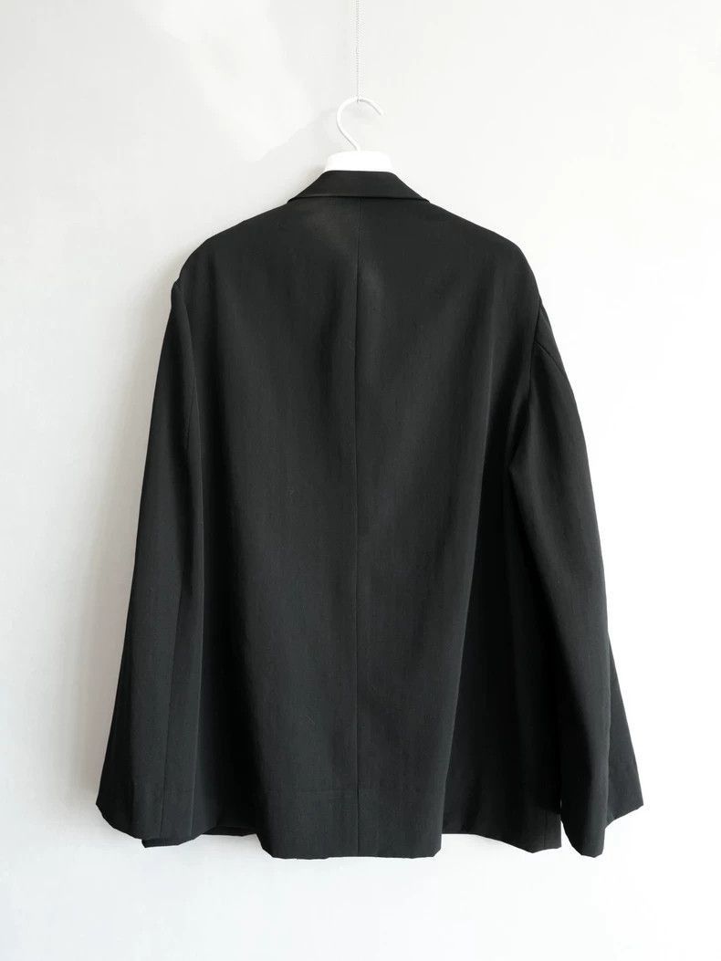 Yohji Yamamoto Yohji Yamamoto Yohji Yamamoto Wool Coat with Floral Button Size US M / EU 48-50 / 2 - 3 Thumbnail
