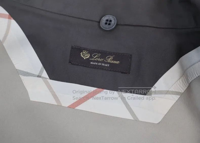 Loro Piana Loro Piana New Long Coat with Technological Materials Size US XL / EU 56 / 4 - 5 Thumbnail