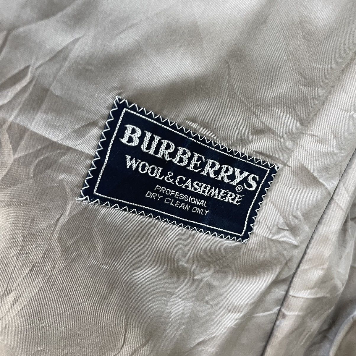 Burberry × Vintage Vintage Burberrys Wool Jacket Size US M / EU 48-50 / 2 - 8 Thumbnail