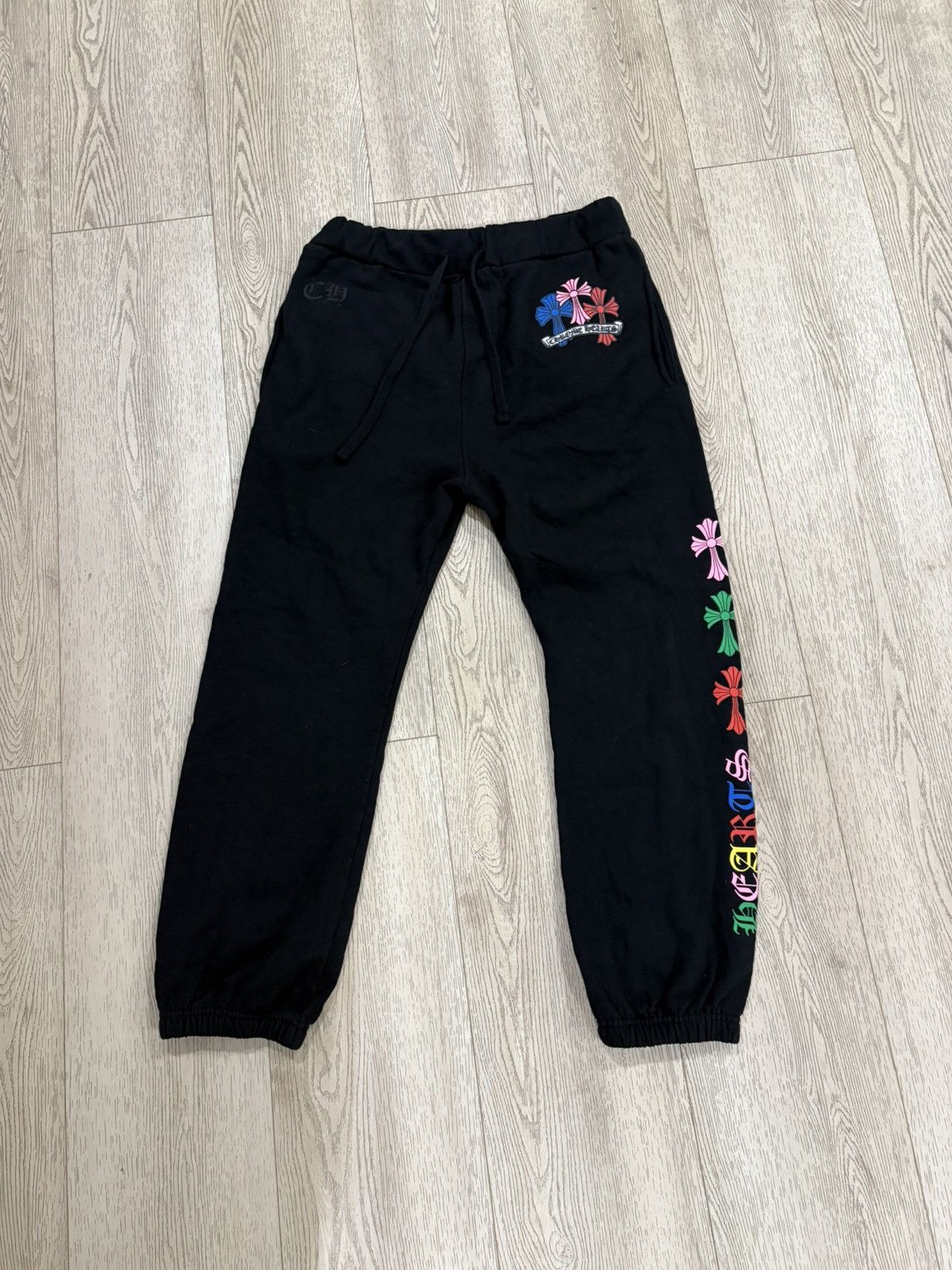 Chrome Hearts Chrome Hearts Multicolor Sweatpants Size US 34 / EU 50 - 1 Thumbnail