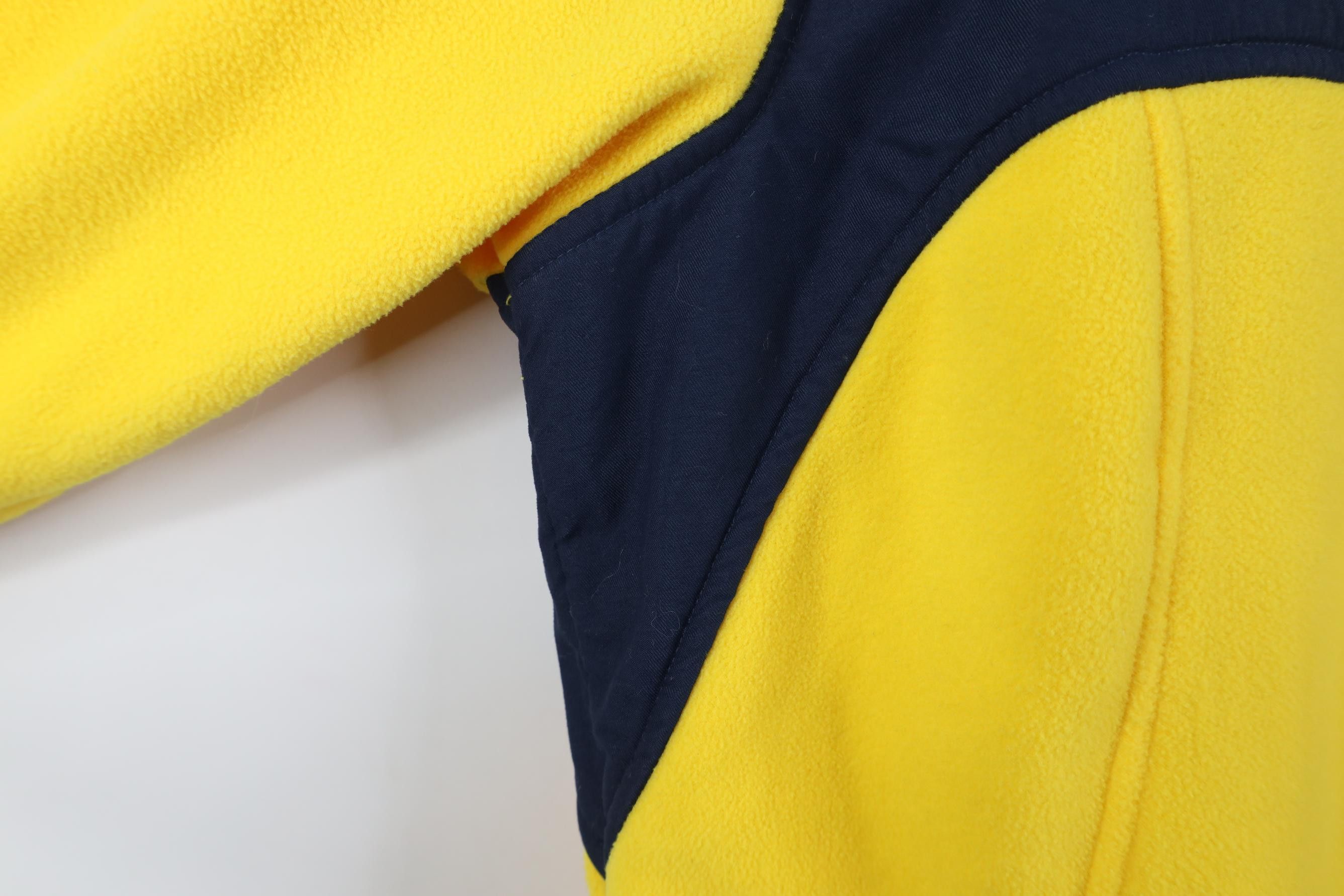 Columbia Columbia Block M University of Michigan Fleece Jacket Maize Size US L / EU 52-54 / 3 - 7 Thumbnail