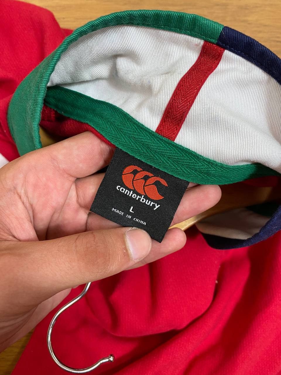 Canterbury of New Zealand Vtg Canterbury RUGBY League Jersey Size US L / EU 52-54 / 3 - 14 Thumbnail
