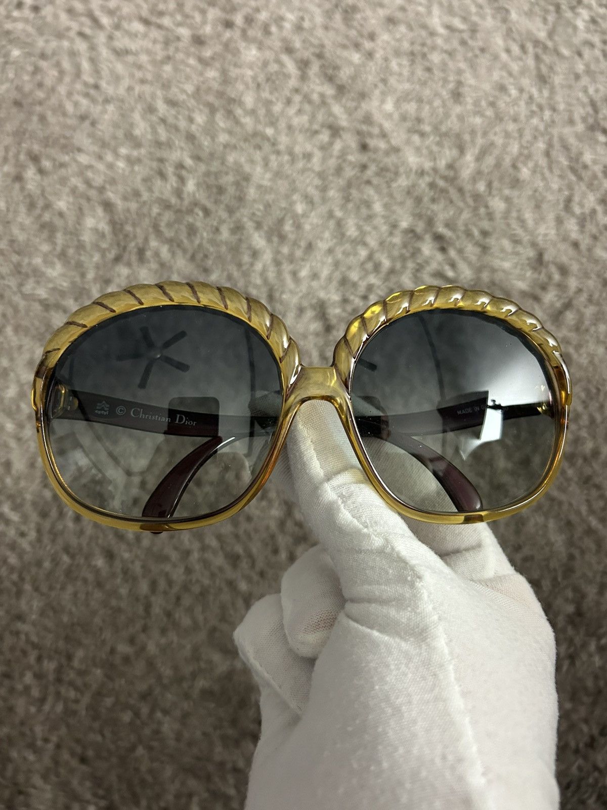 Dior Dior Wavy CD Sunglasses Size ONE SIZE - 4 Thumbnail