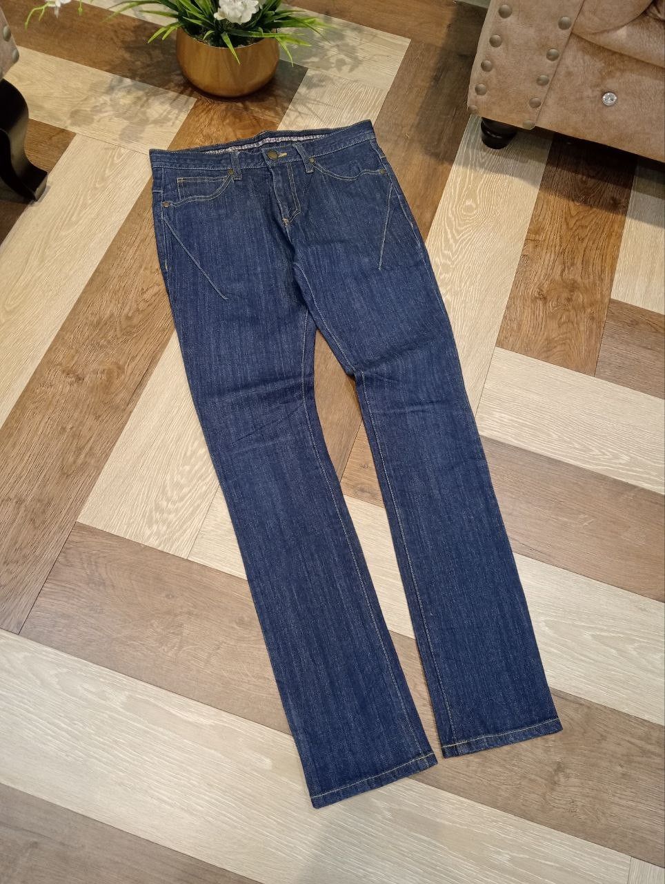 Number (N)ine NUMBER NINE JAPAN INDIGO STRETCH DENIM PANTS Size US 30 / EU 46 - 4 Thumbnail