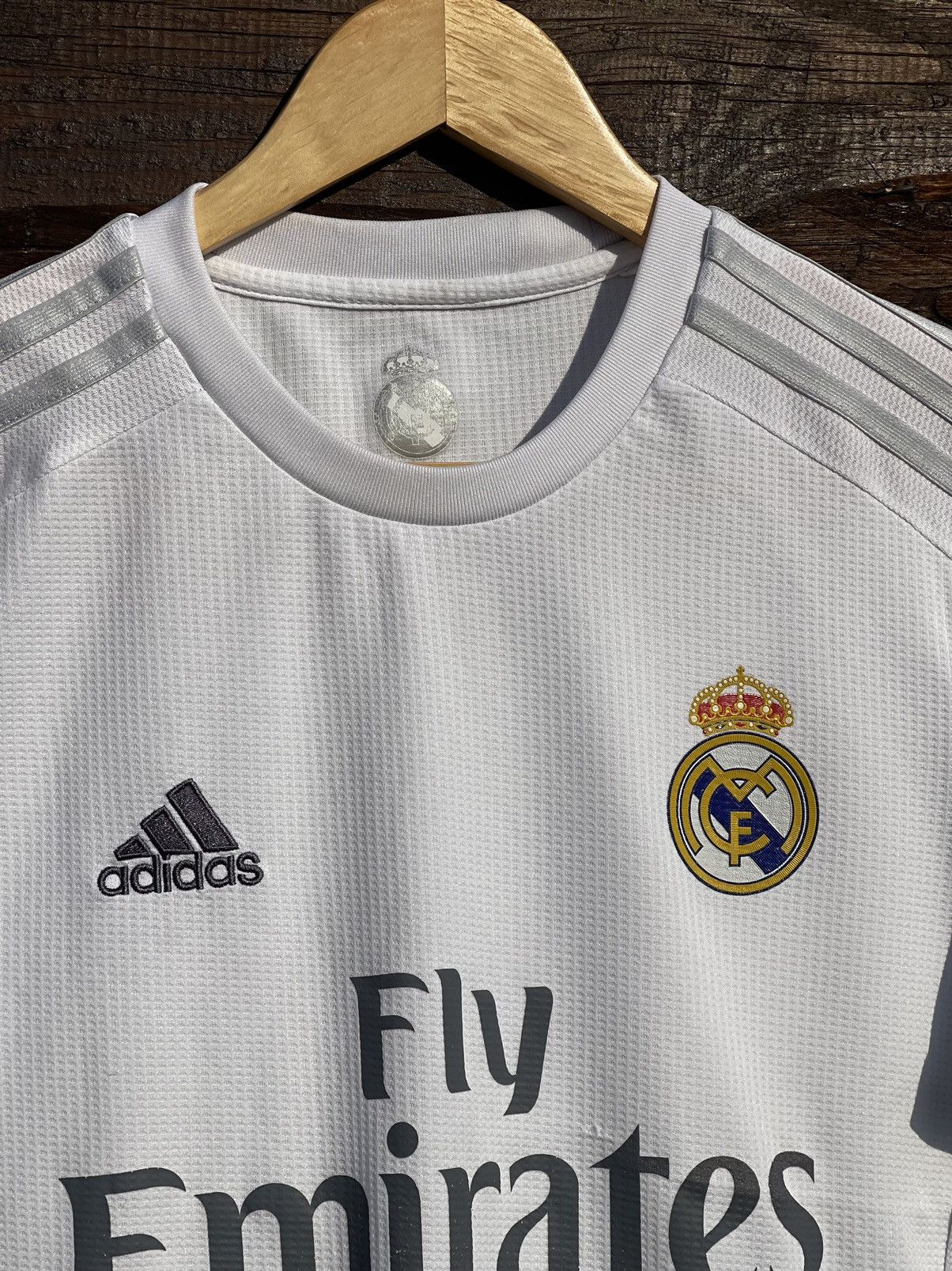 Adidas 2015 Adidas Real Madrid soccer jersey Size US S / EU 44-46 / 1 - 5 Thumbnail