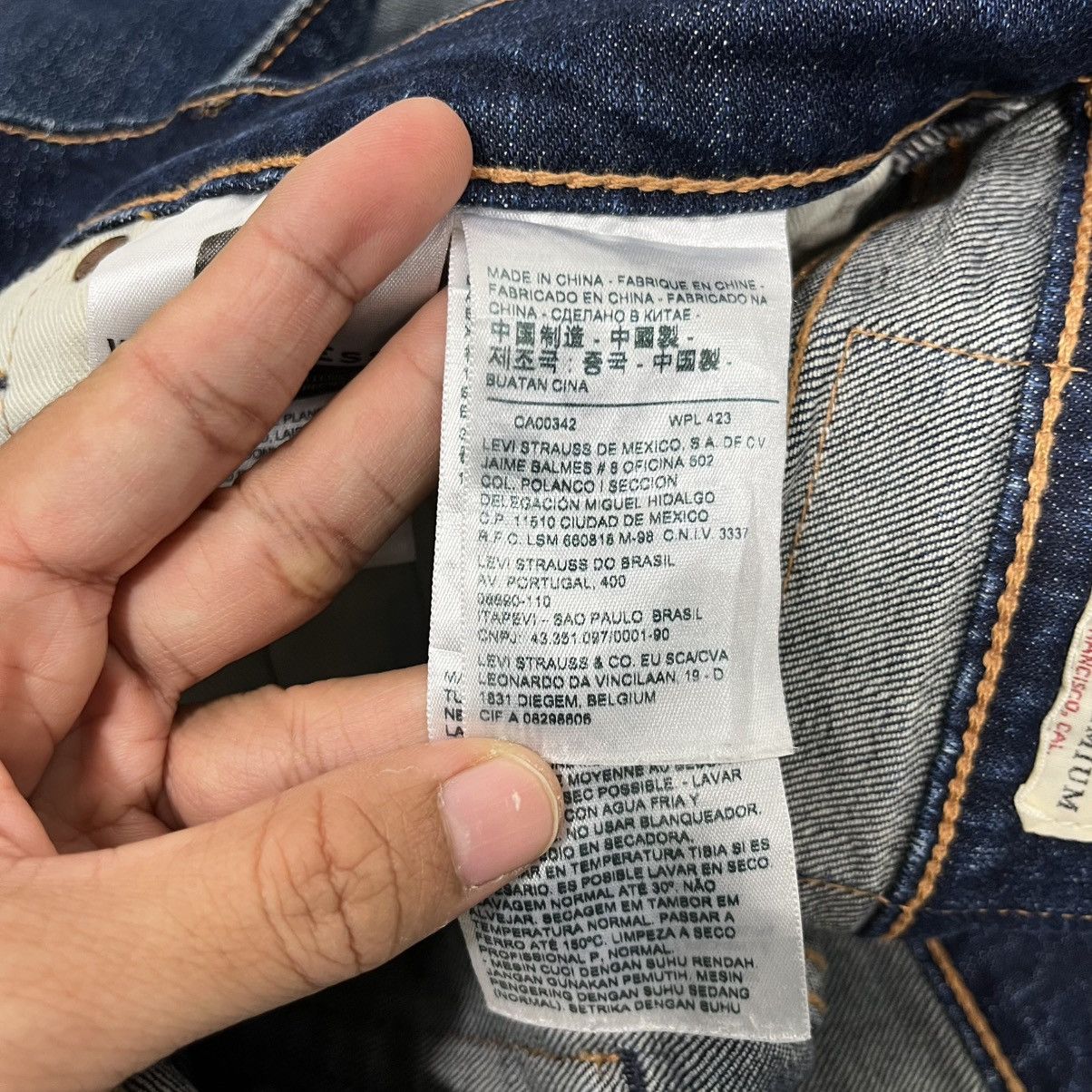 Levi's Vintage Y2k Levis Lot 502 Denim Jeans Size 30" / US 8 / IT 44 - 23 Thumbnail
