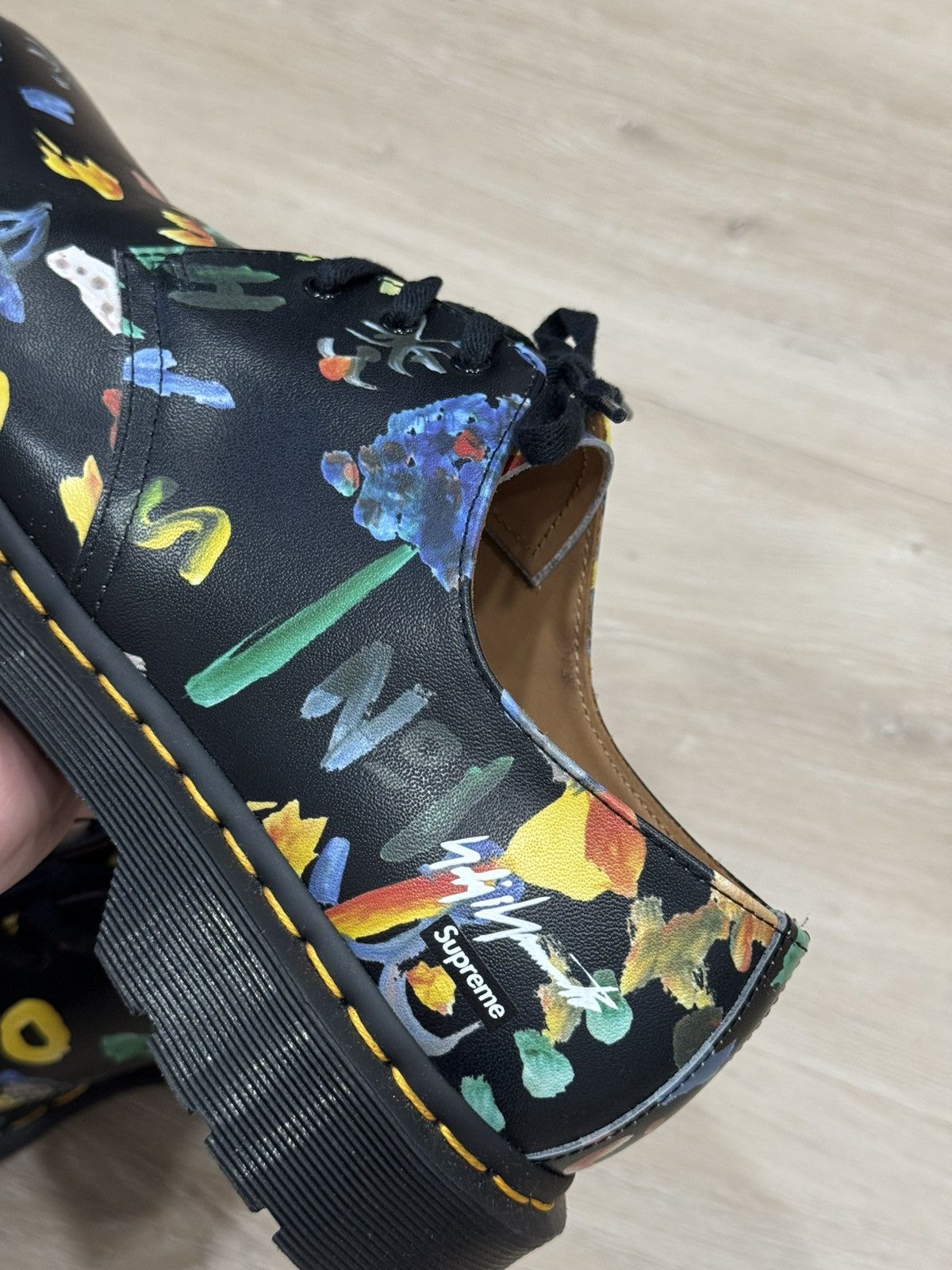 Supreme × Yohji Yamamoto Supreme Yohji Yamamoto Dr Marten 1461 Shoes Size US 11 / EU 44 - 13 Thumbnail