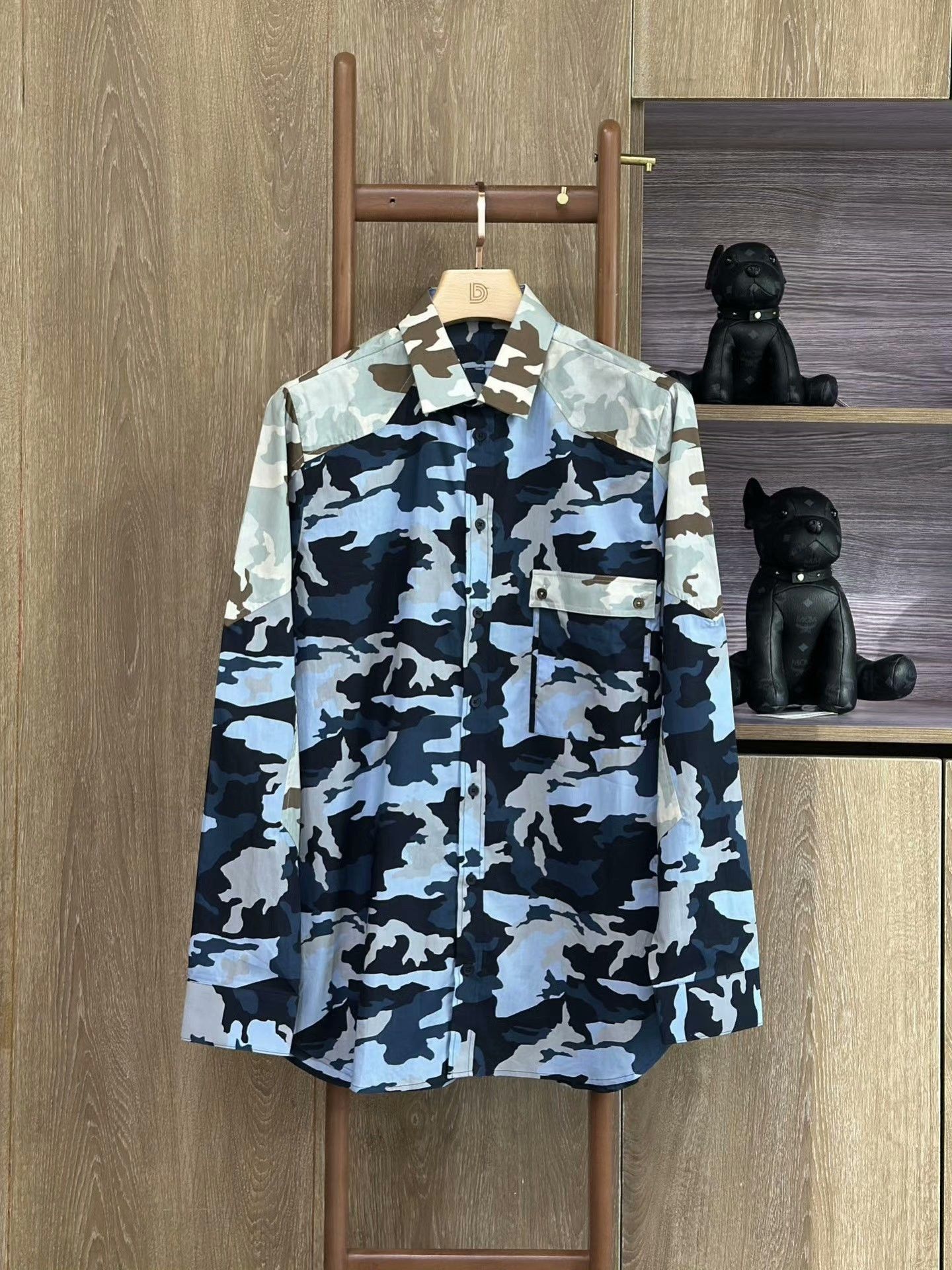 Givenchy Givenchy Camouflage Casual Long-Sleeve Shirt Size US XS / EU 42 / 0 - 1 Thumbnail