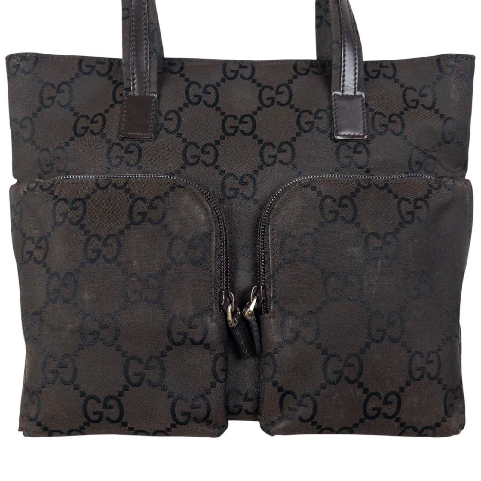 Gucci Vintage Gucci Monogram Handbag Size ONE SIZE - 1 Thumbnail