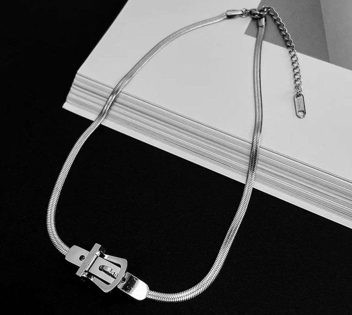 Jewelry Belt Buckle Chockers Necklace Size ONE SIZE - 3 Thumbnail
