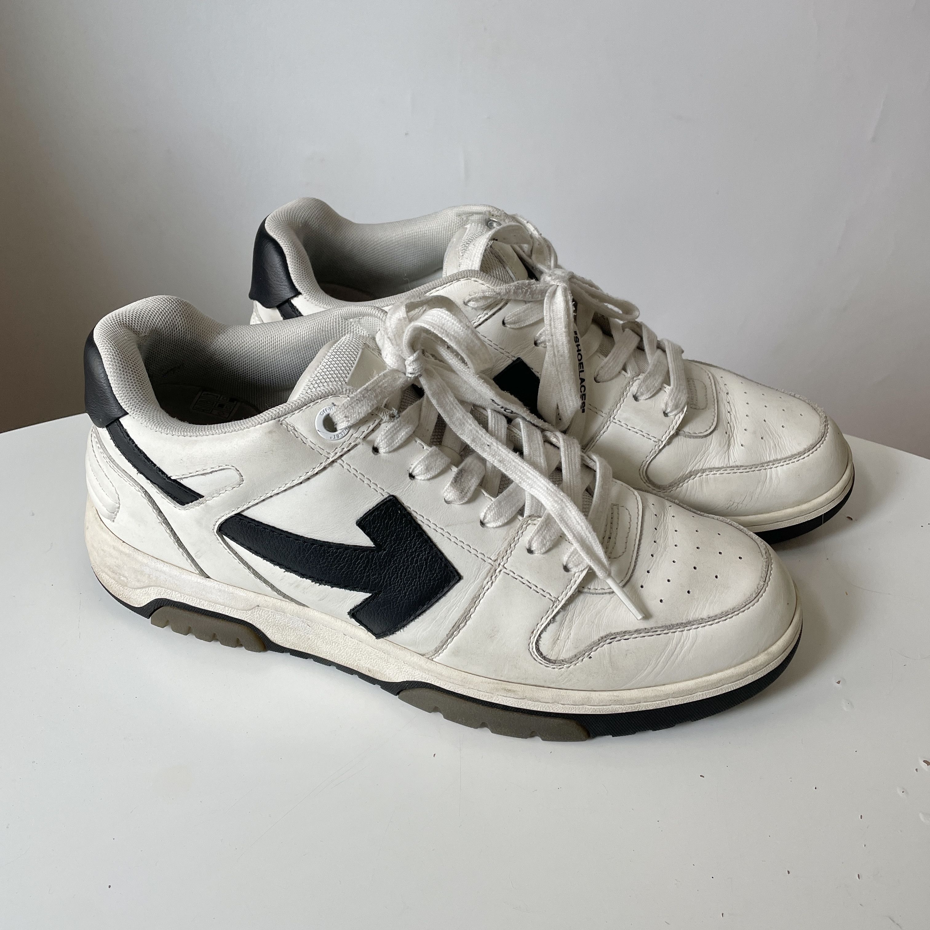 Off-White Off-White Out of Office ' White, Black ' Size 45 Size US 12 / EU 45 - 2 Thumbnail
