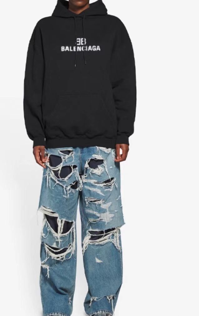 Balenciaga BALENCIAGA FW21 BB PIXEL Mosaic Logo Printed H2412-Nextarrow Size US M / EU 48-50 / 2 - 6 Thumbnail