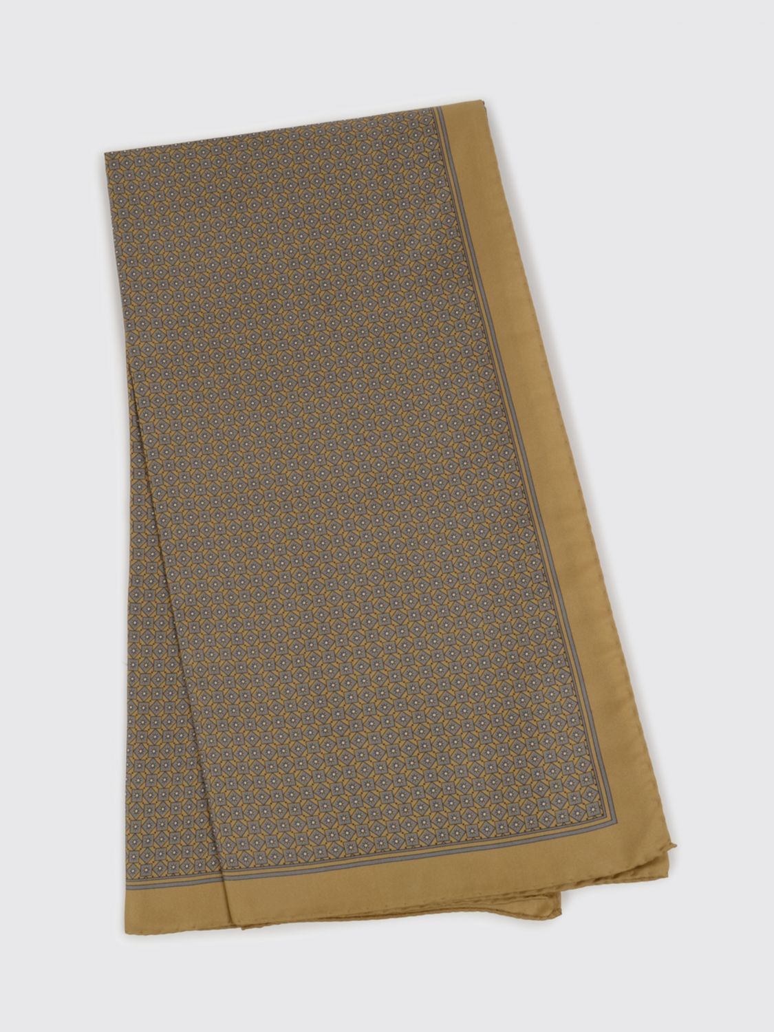 Saint Laurent Paris Saint Laurent Scarf Men Ocher Size ONE SIZE - 1 Thumbnail