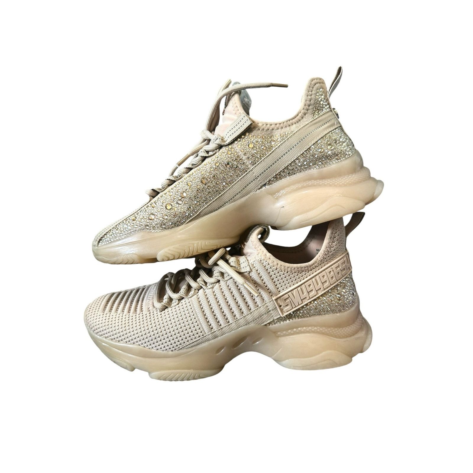Steve Madden Steve Madden Maxima NY90 rhinestone sneakers size 9 Size US 9 / IT 39 - 1 Thumbnail