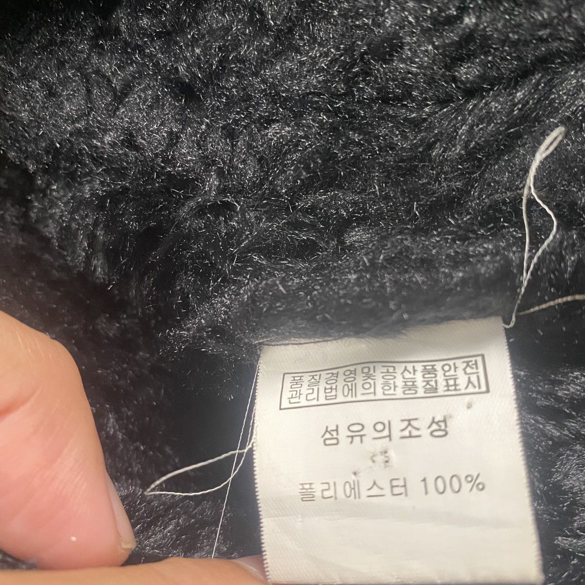 Japanese Brand Vintage Zenobia Leather Faux Fur Asymetrical Zipper Size M / US 6-8 / IT 42-44 - 10 Thumbnail