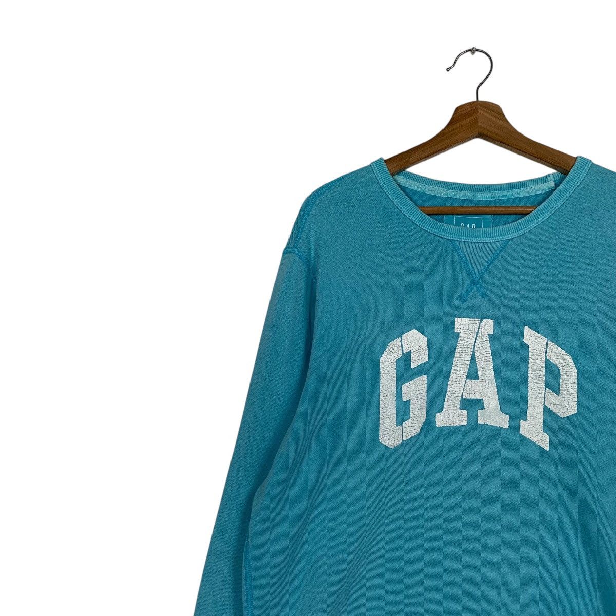 Gap Gap Crewneck Blue Sweatshirt Size US M / EU 48-50 / 2 - 6 Thumbnail