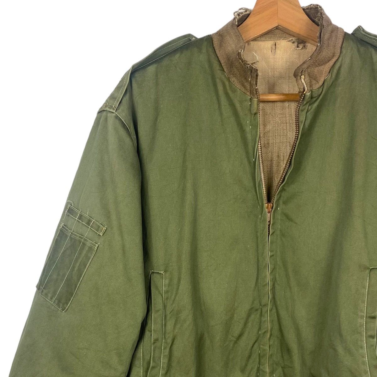 Vintage 💥40s WW2 US ARMY TANKER RARE JACKET Size US M / EU 48-50 / 2 - 5 Thumbnail