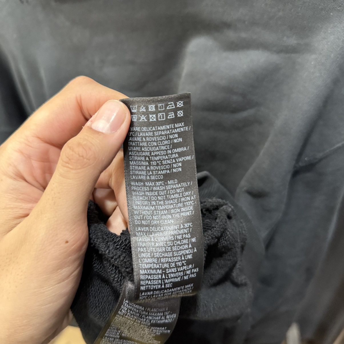 Balenciaga Balenciaga Stencil Type Hoodie Black Size US S / EU 44-46 / 1 - 14 Thumbnail
