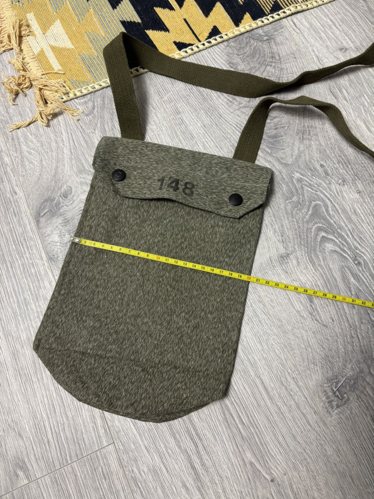 Other Vintage Rare Swiss Army 1964 Side Bag Satchel gas mask Size ONE SIZE - 12 Thumbnail