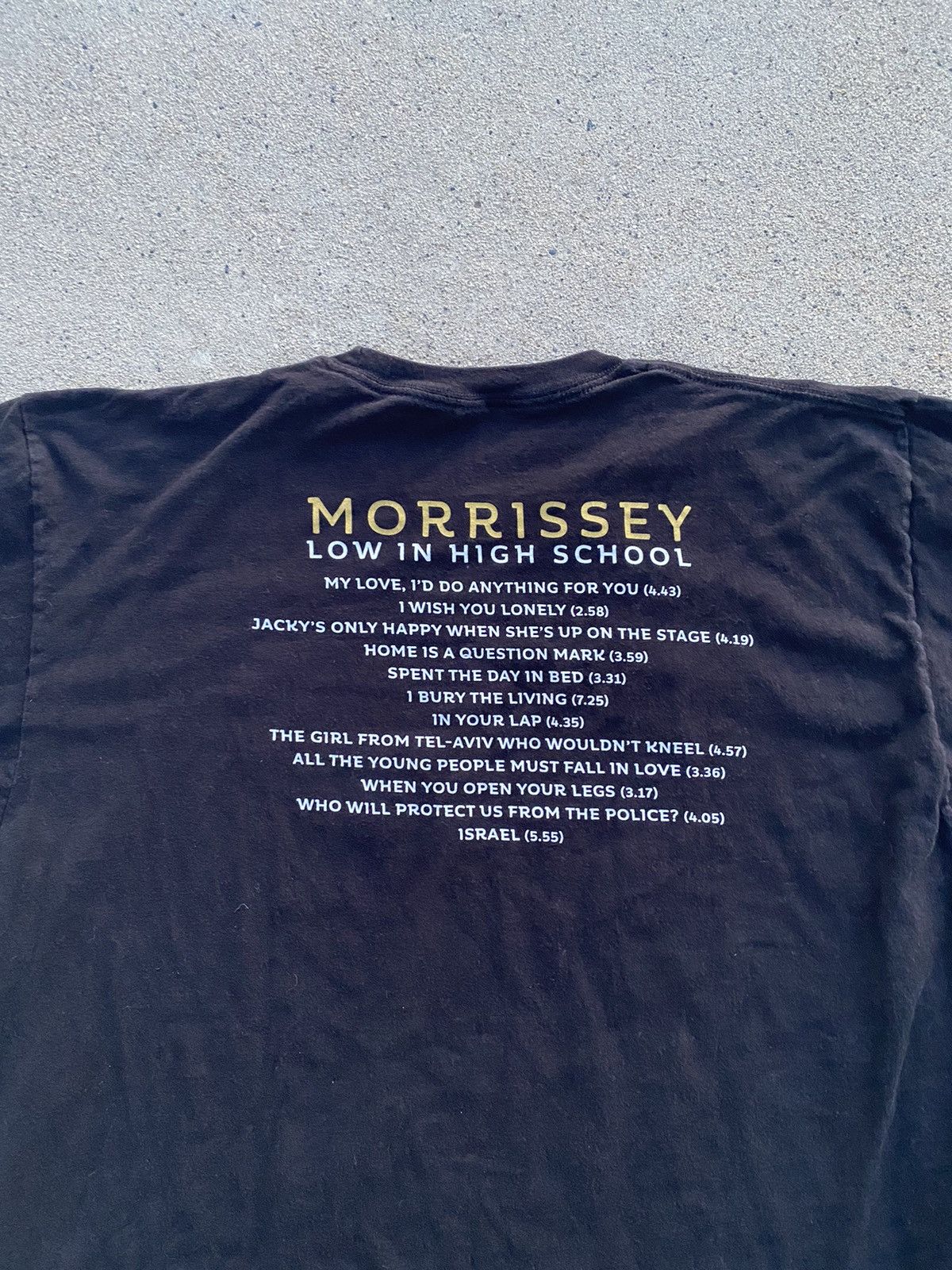 Band Tees × Vintage Vintage Morrissey AXE THE MONARCHY Shirt XXL Size US XXL / EU 58 / 5 - 3 Thumbnail