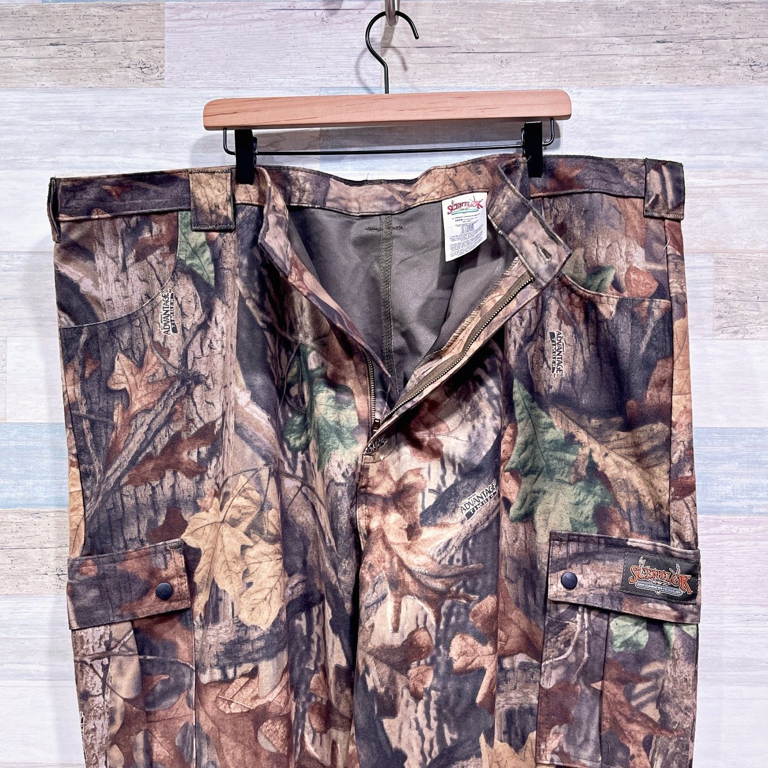 Cabelas Scentlok Advantage Timber Fleece Hunting Pants Camo 3XL Size US 44 / EU 60 - 6 Thumbnail