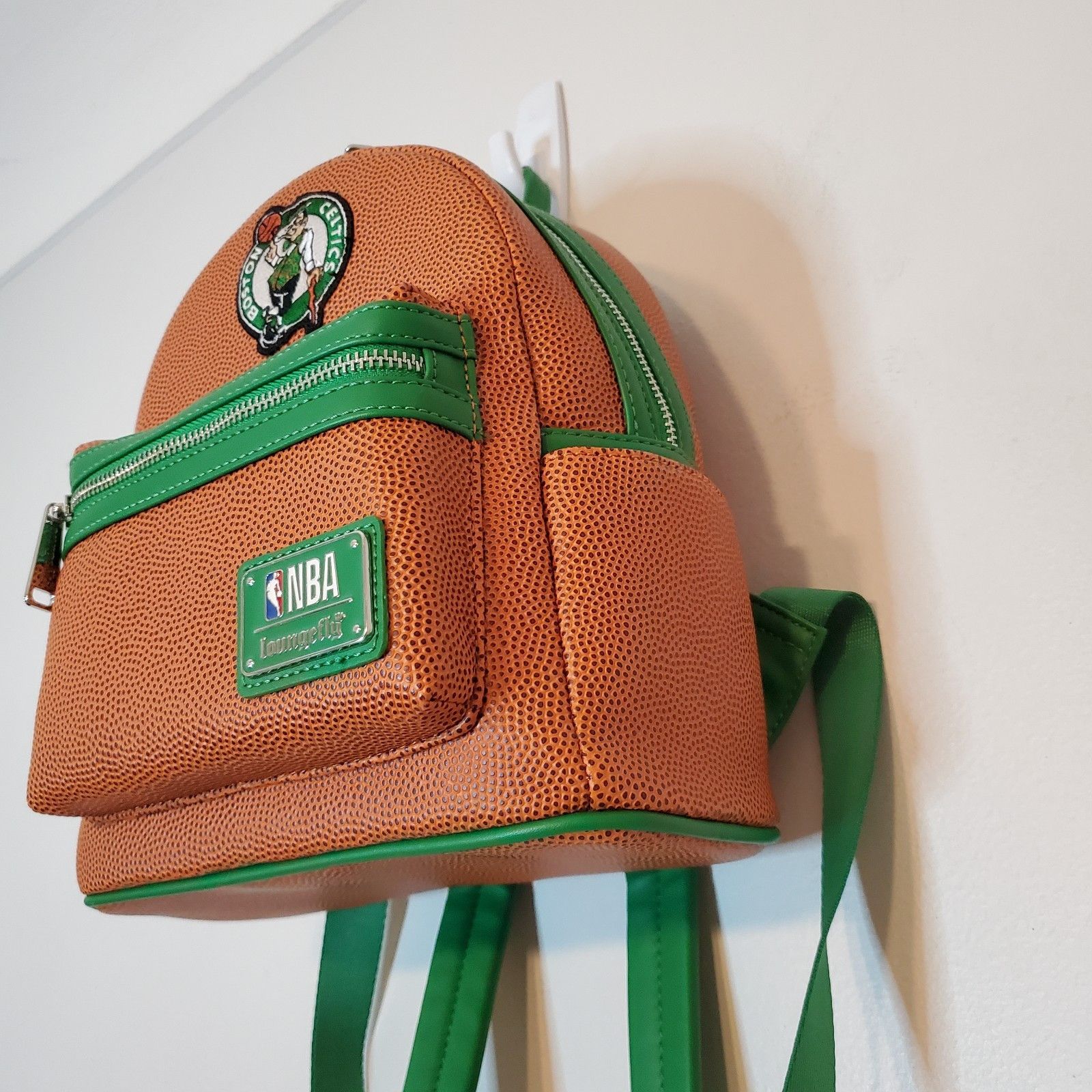 NBA Loungefly x NBA Boston Celtics Basketball Mini Backpack Size ONE SIZE - 3 Thumbnail