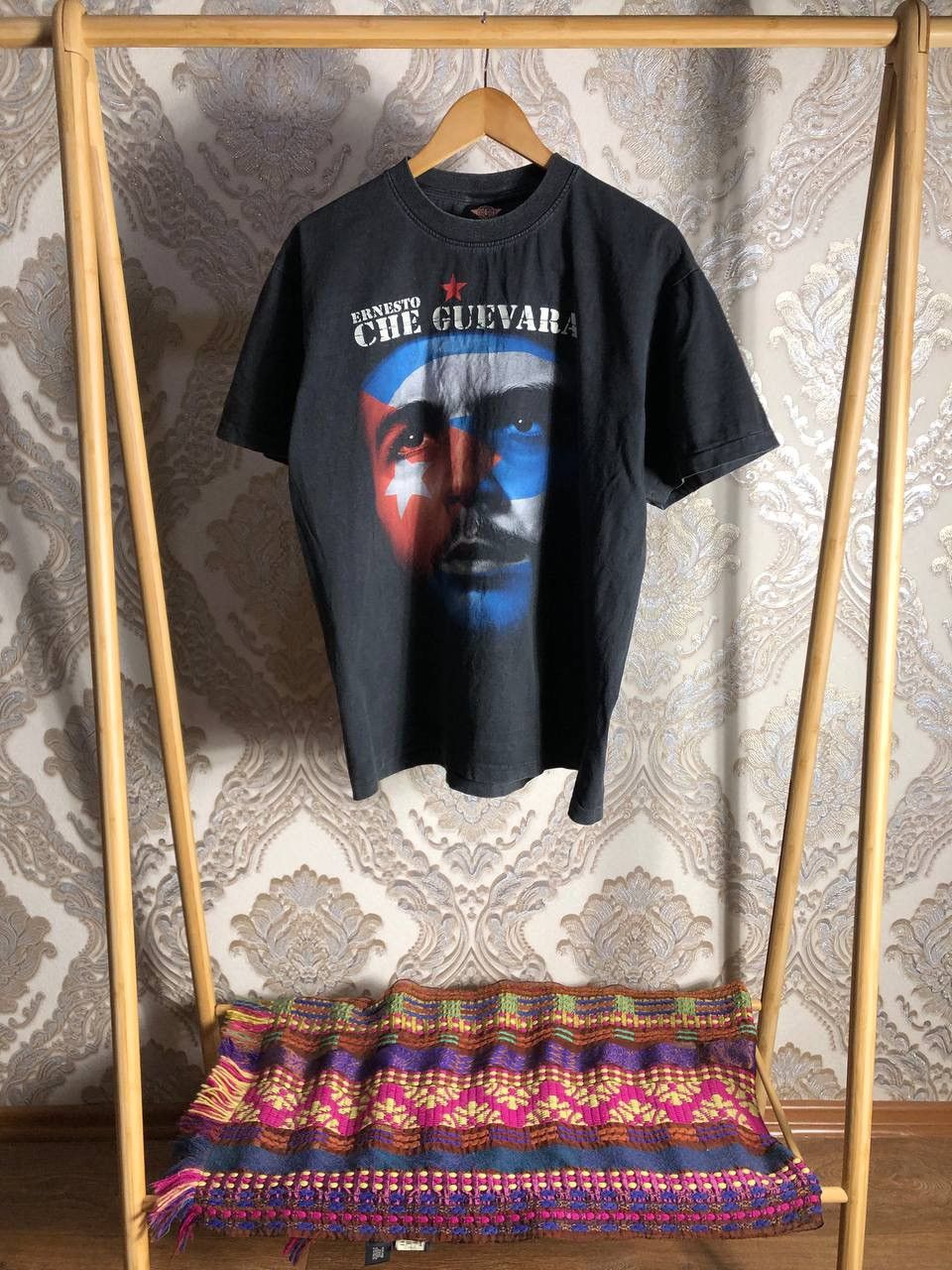 Vintage VERY RARE ERNESTO CHE GUEVARA BIG LOGO T-SHIRT Y2K 90s RETRO Size US XL / EU 56 / 4 - 1 Thumbnail