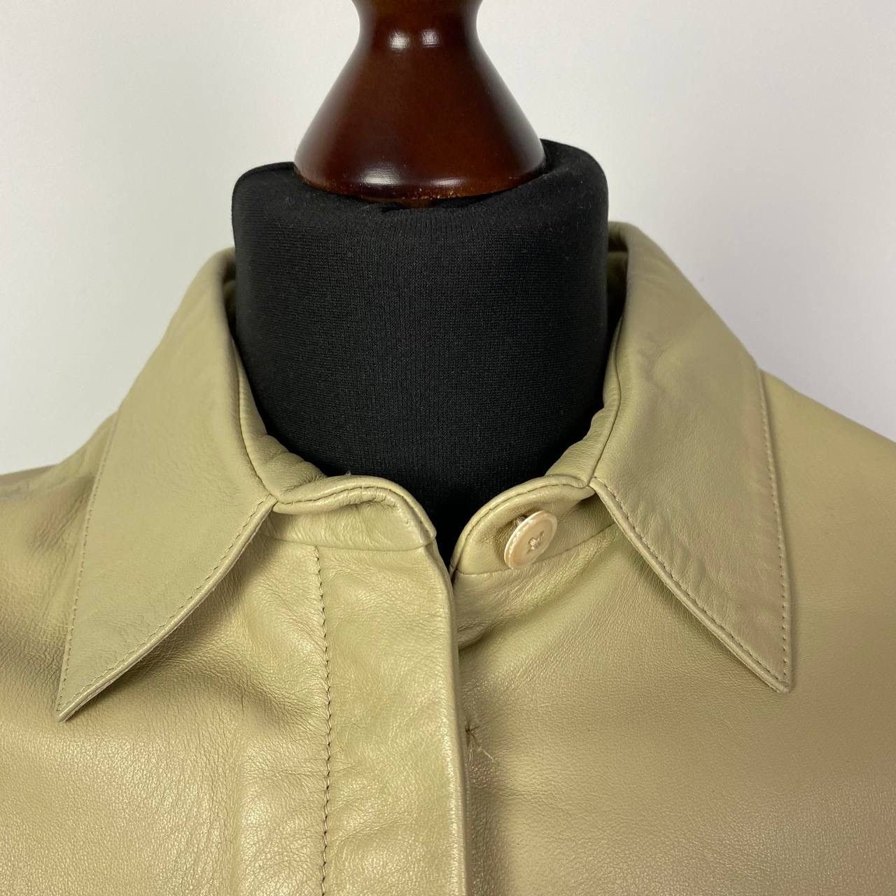 Mulberry MULBERRY LEATHER JACKET VINTAGE Size L / US 10 / IT 46 - 3 Thumbnail
