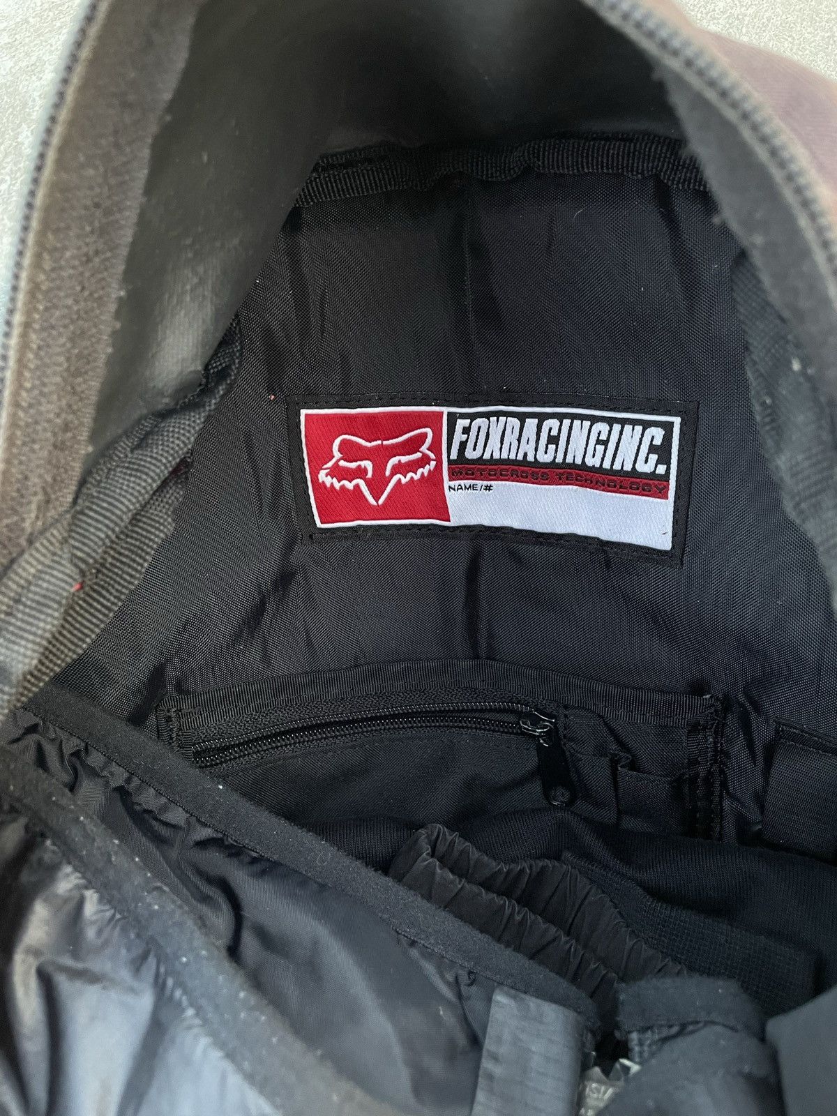 Vintage 🔥 FOX Vintage Racing Backpack Motorcycle Y2K Bag Motocross Size ONE SIZE - 9 Thumbnail
