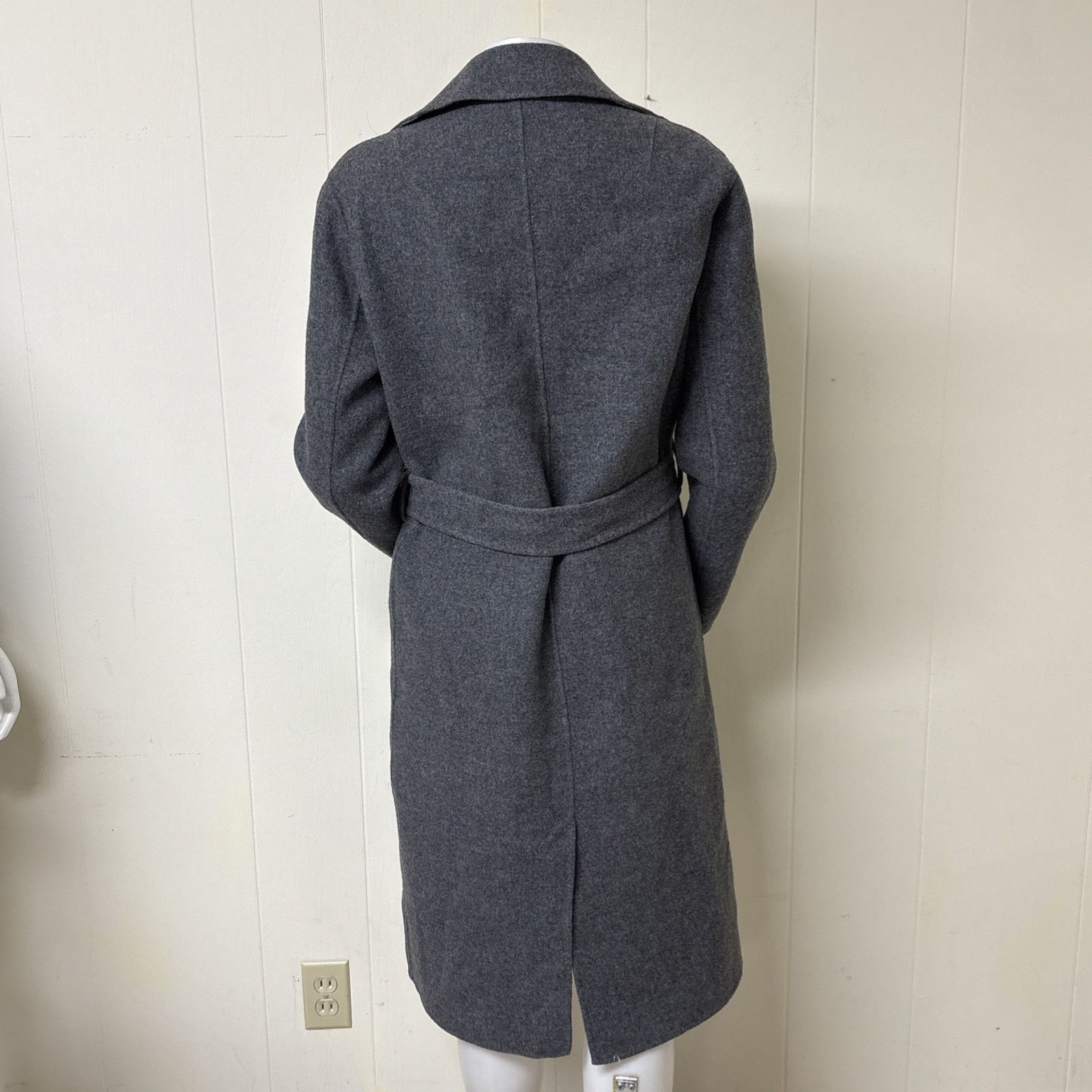 Rag & Bone Rag & Bone Rach Reversible Coat Womens S Belted Wool Blend G Size S / US 4 / IT 40 - 7 Thumbnail