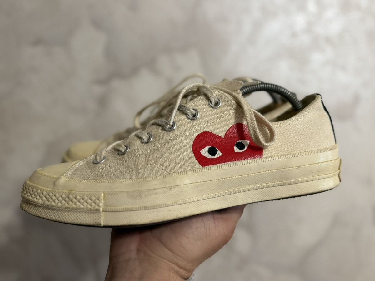 Comme des Garcons PLAY × Converse RARE Convers Comme Des Garcons PLay 70"s Size 8 Size US 8 / EU 41 - 1 Thumbnail