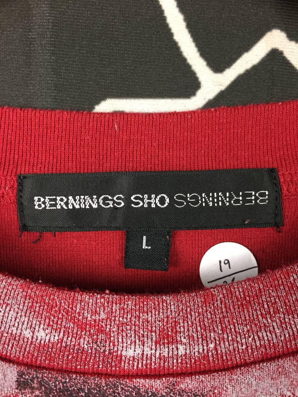 BERNINGS SHO Vtg Bernings Sho Union Jack Floral Grunge Cyber Punk Tee Size US M / EU 48-50 / 2 - 7 Thumbnail