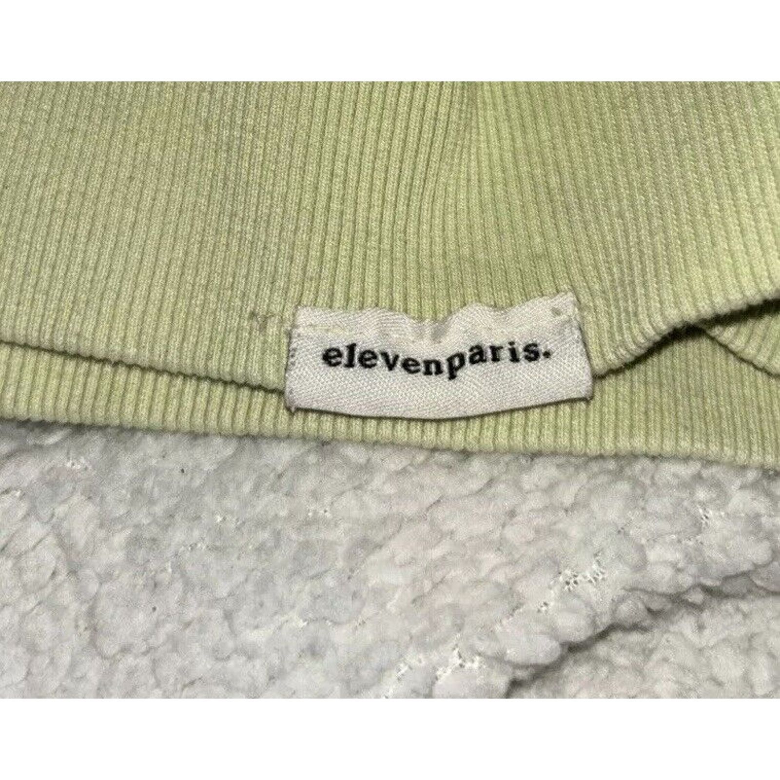 Eleven Paris Eleven Paris Sweater Sweatshirt Neon Pocket Graphic Pullover Size US M / EU 48-50 / 2 - 8 Thumbnail