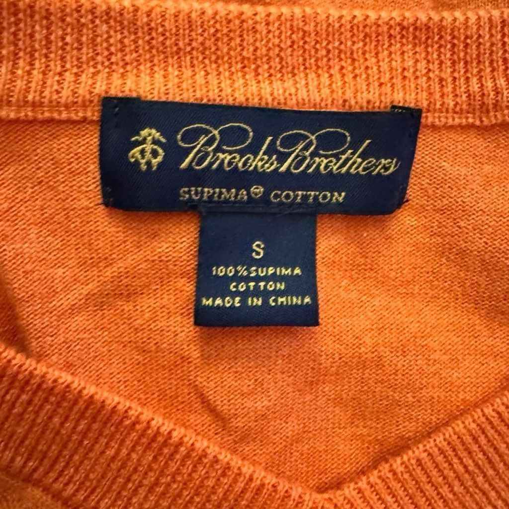Brooks Brothers Brooks Brothers Supima Cotton V-Neck Sweater Women’s Small O Size S / US 4 / IT 40 - 3 Thumbnail