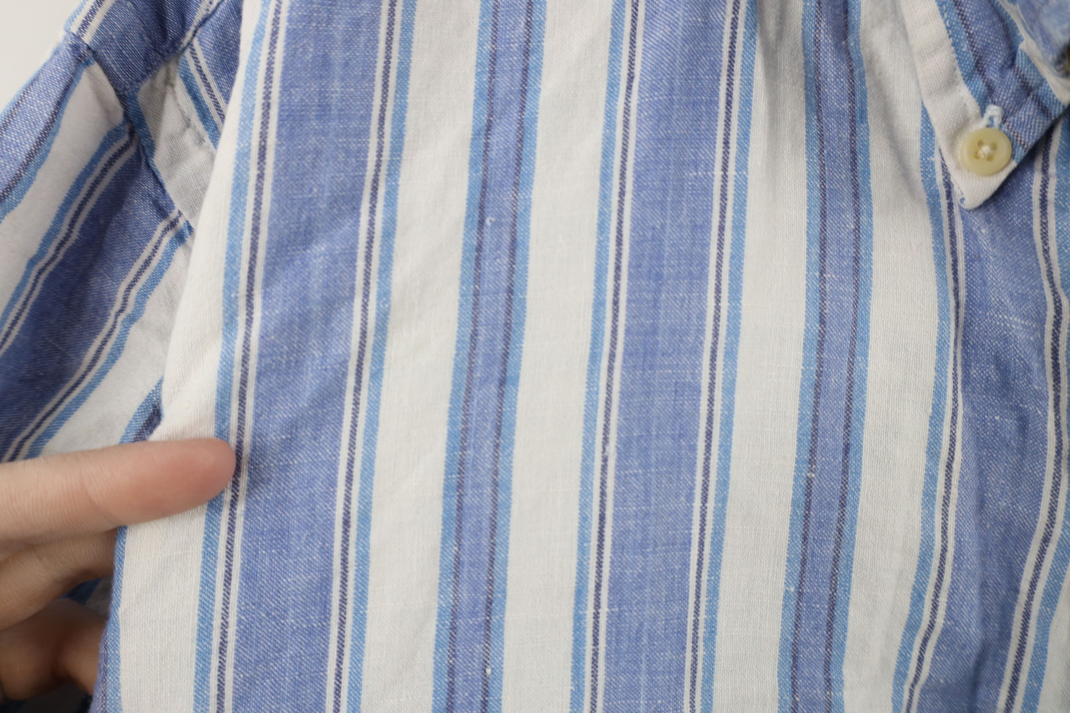 Fila × Vintage Vintage 90s Fila Sport Striped Short Sleeve Button Shirt Size US XL / EU 56 / 4 - 6 Thumbnail