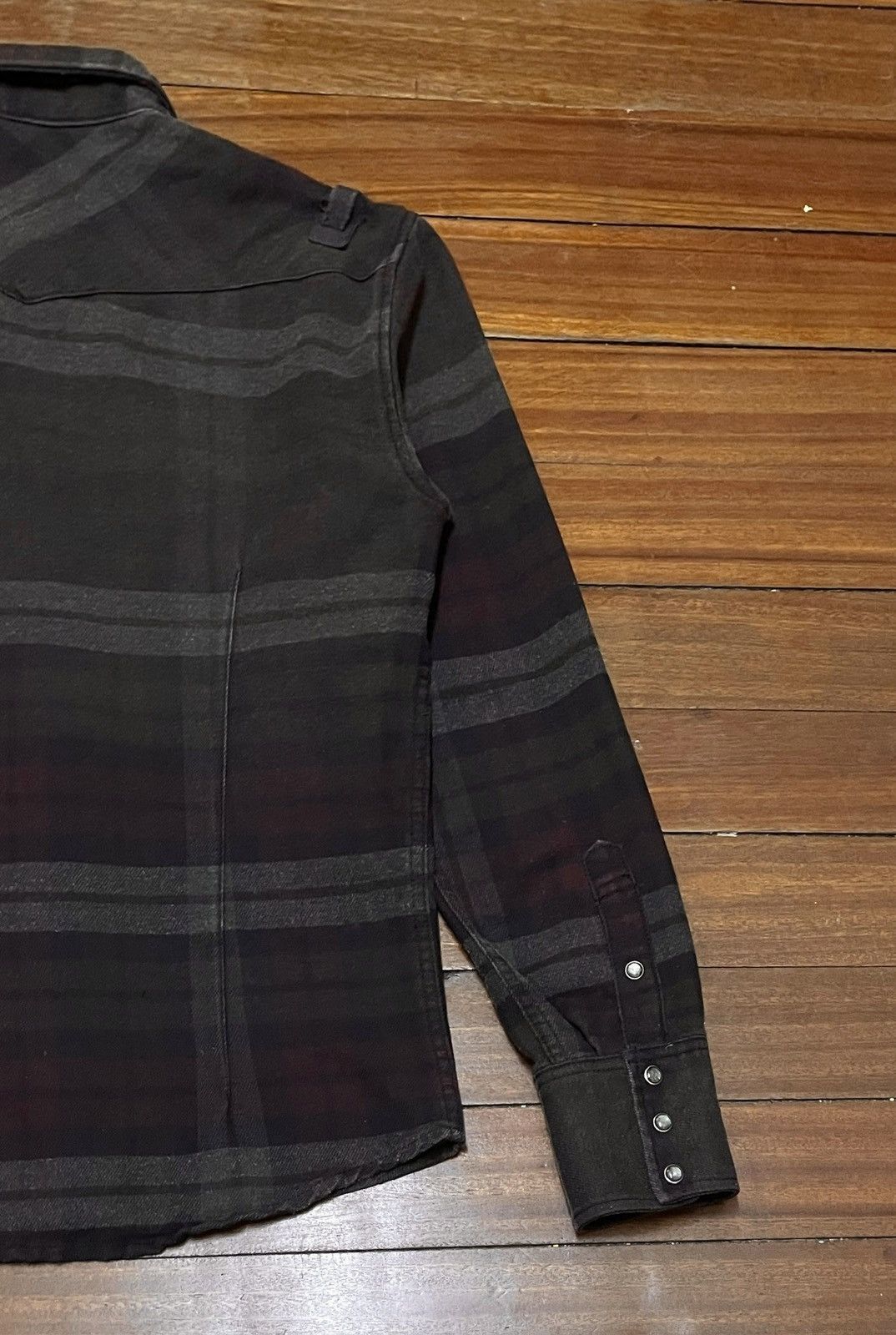 If Six Was Nine Rare Design Vintage Japanese Brand PPFM Tactical Shirt 1990s Size US M / EU 48-50 / 2 - 8 Thumbnail