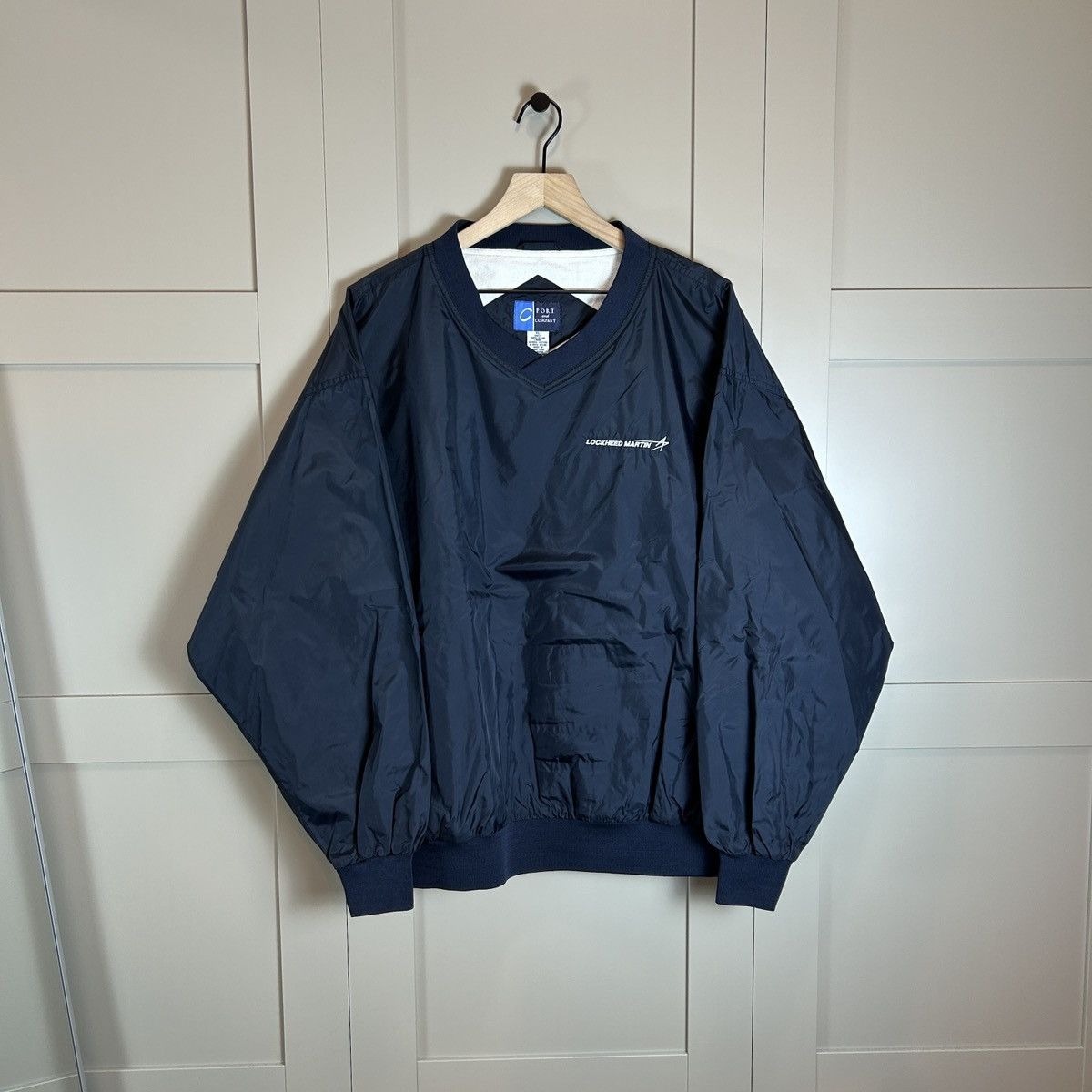 Streetwear × Vintage Vtg 90s Lockheed Martin Crewneck Pullover Jacket ...