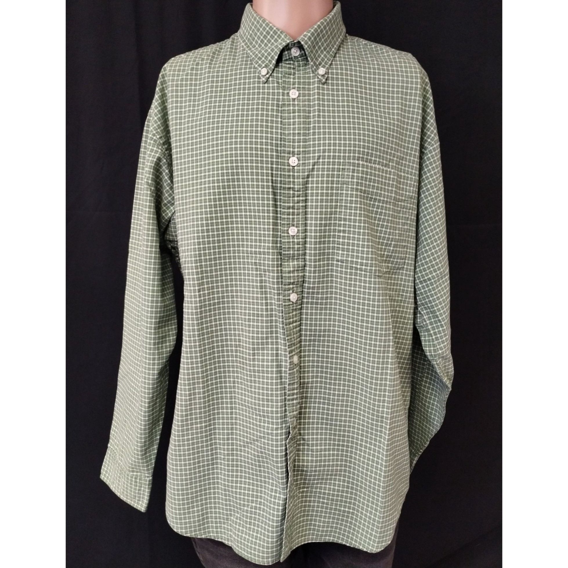 Gap Gap Men's Green Classic Oxford Shirt/Button Size L SKU 3988 Size US L / EU 52-54 / 3 - 1 Thumbnail