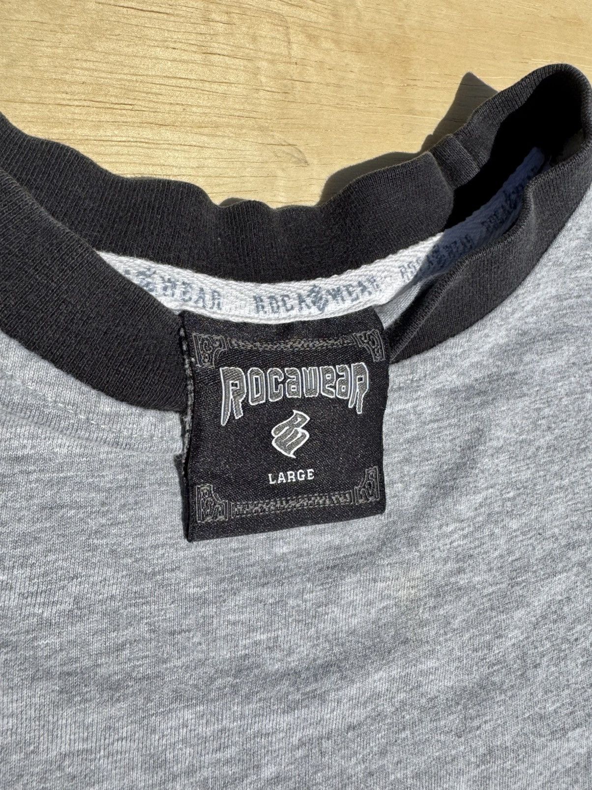 Rap Tees × Rocawear × Vintage Vintage Rocawear 2000’s Jay-Z Rocafella Y2K Rap Long Sleeve Size US L / EU 52-54 / 3 - 5 Thumbnail