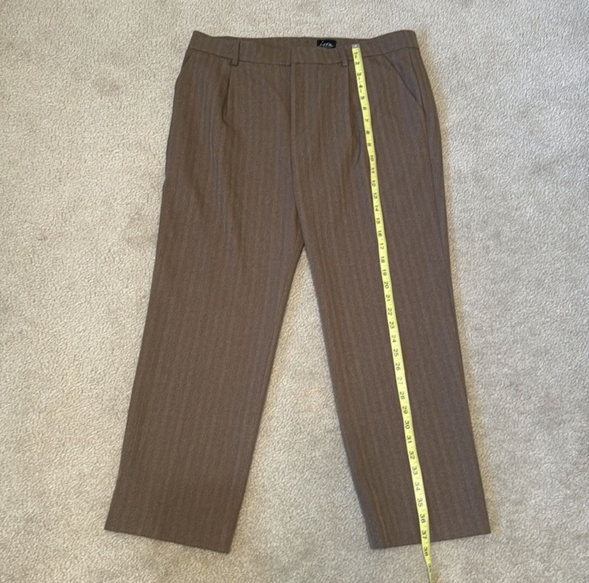 Other Loom Men’s Brown Pants Size 34 Size US 34 / EU 50 - 3 Thumbnail