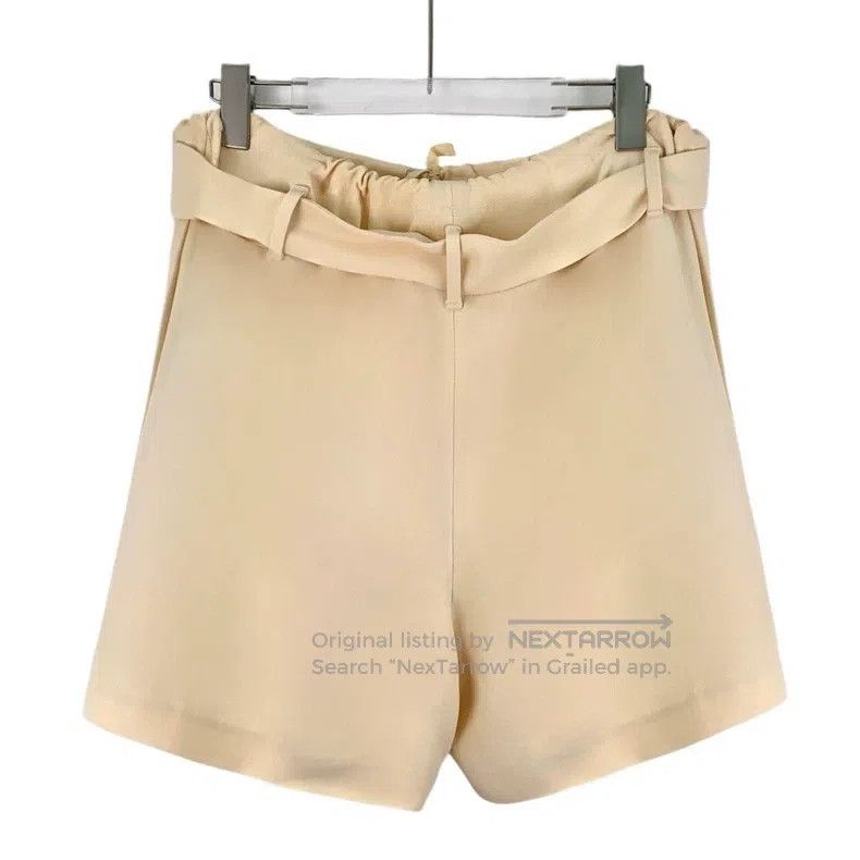 Brunello Cucinelli Brunello Cucinelli Silk casual shorts, beige Size 25" / US 0 / IT 36 - 2 Thumbnail