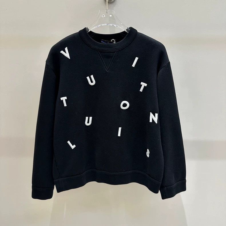 Louis Vuitton Louis Vuitton Black monogrammed sweatshirt 2501-Nextarrow Size US XXL / EU 58 / 5 - 1 Thumbnail