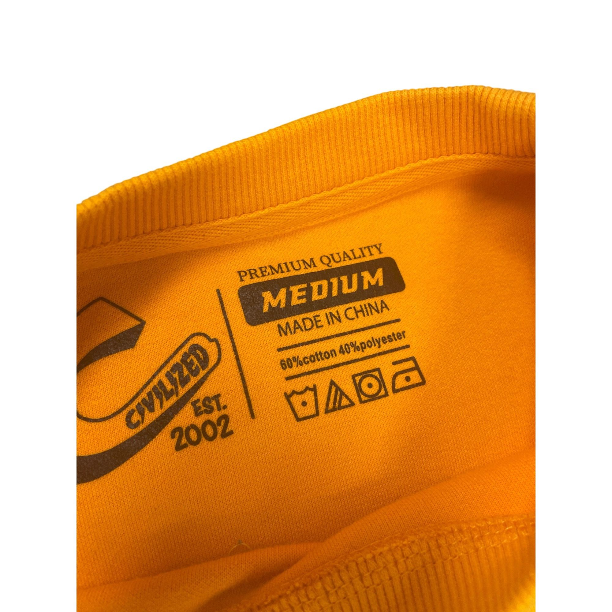 Civilized Civilized mens Orange bear graphic embroided Crewneck Sweats Size US M / EU 48-50 / 2 - 6 Thumbnail