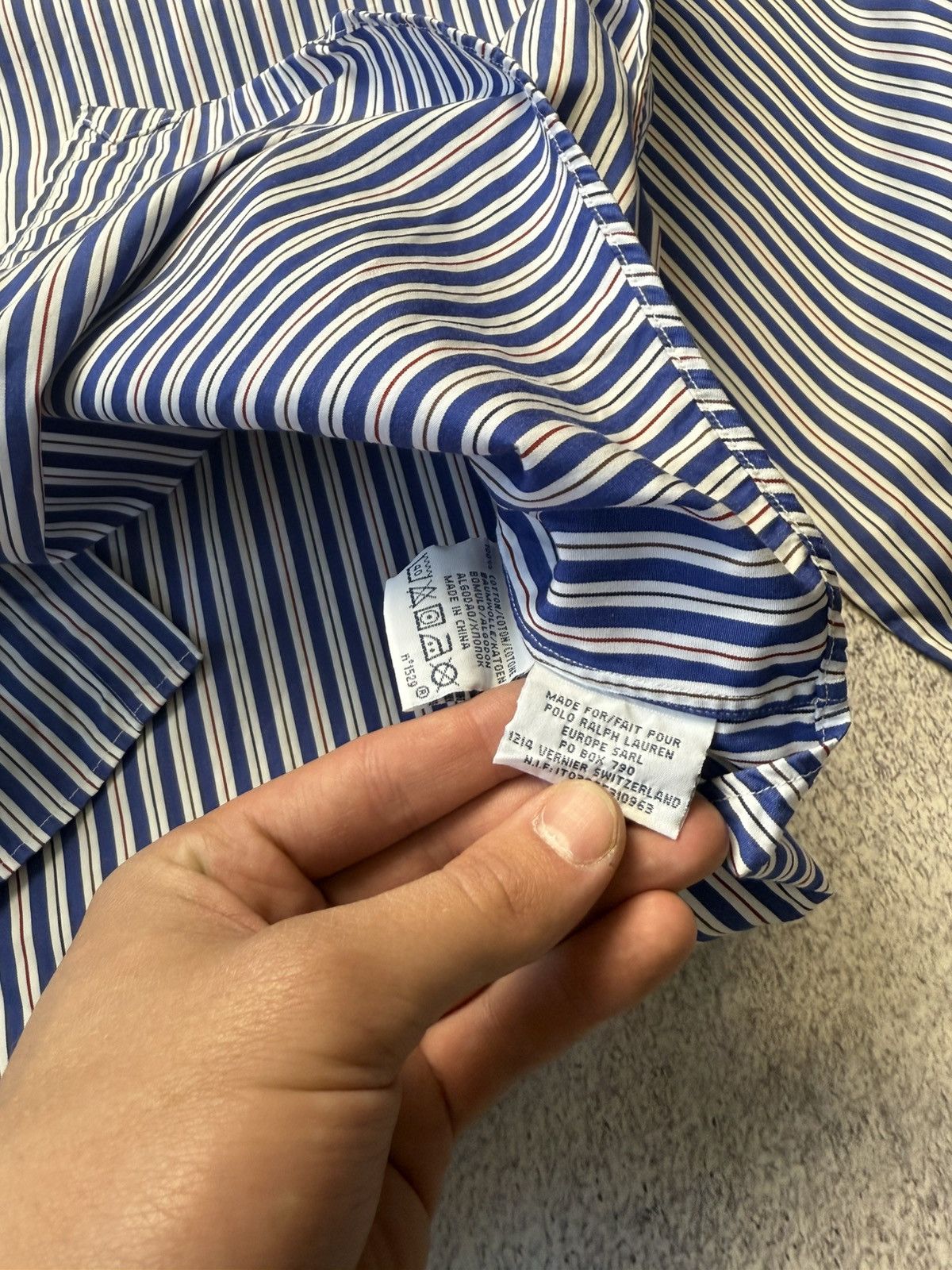 Polo Ralph Lauren Vintage POLO RALPH LAUREN Button Up Shirt rare 90s Size US XL / EU 56 / 4 - 16 Thumbnail