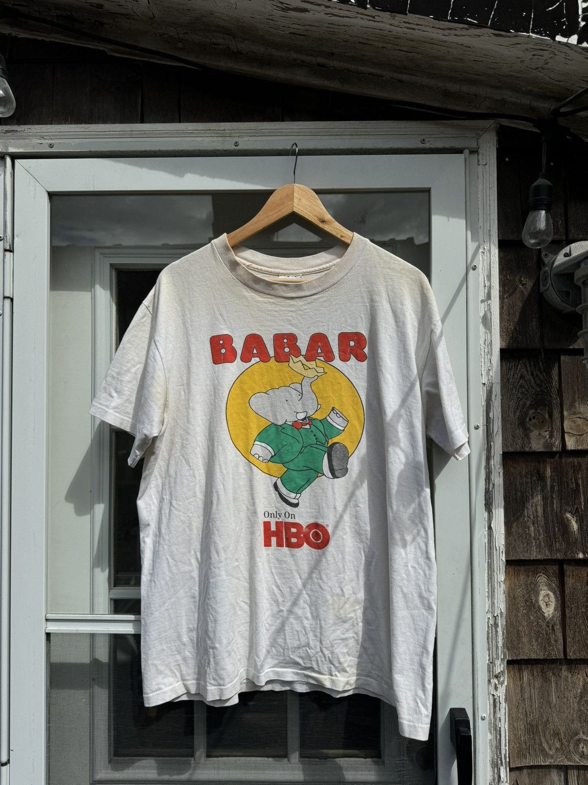 Vintage Babar HBO Tennessee River Gold Tag Size US XL / EU 56 / 4 - 1 Thumbnail