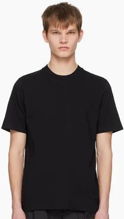 Jil Sander Black Crewneck T-Shirt Size US M / EU 48-50 / 2 - 1 Thumbnail