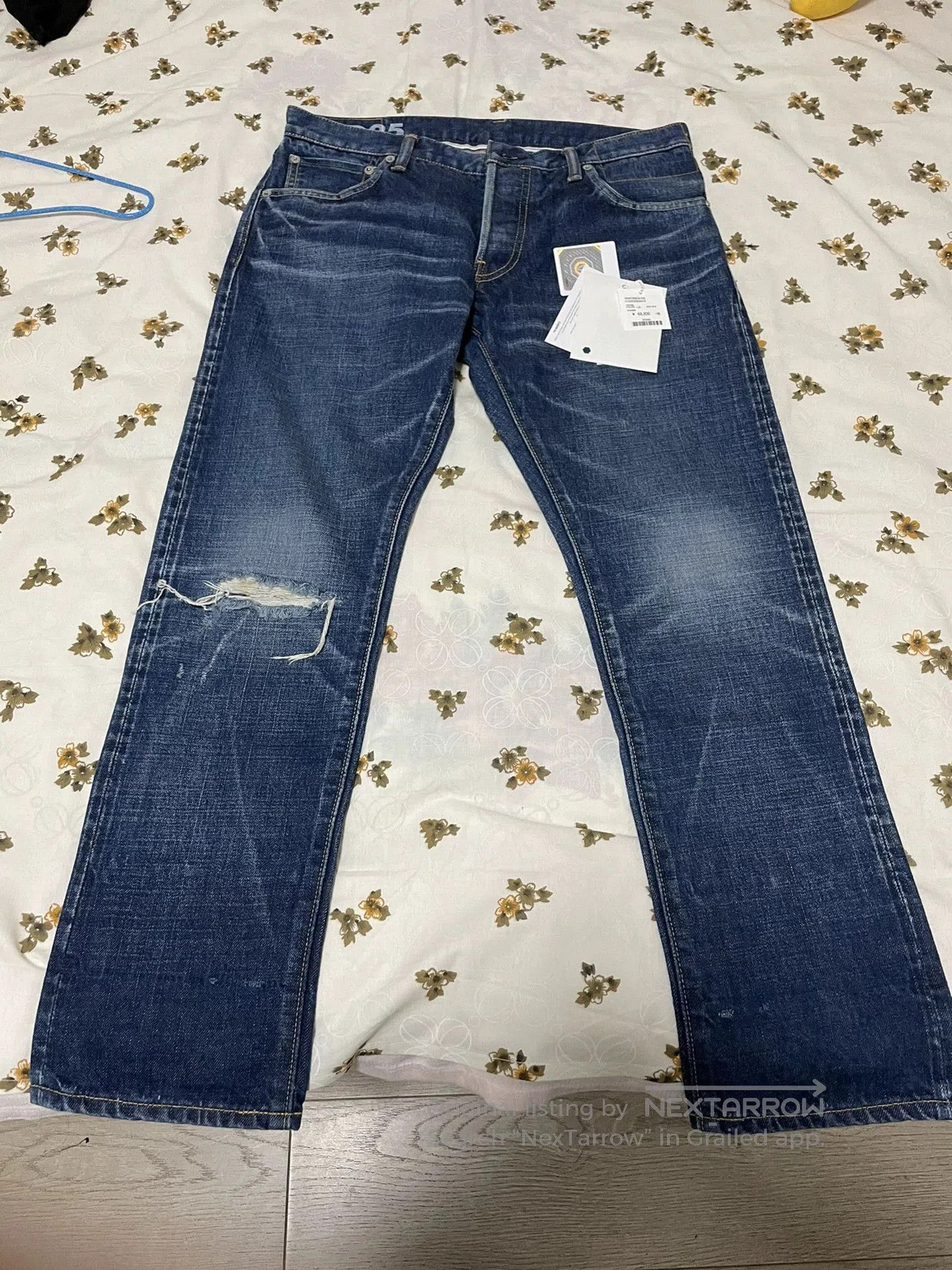 Visvim Visvim d25 Blue Denim Jeans. Size US 34 / EU 50 - 1 Thumbnail